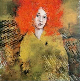 




"Rude myśli", akryl na pł&oacute;tnie, 80x80cm




