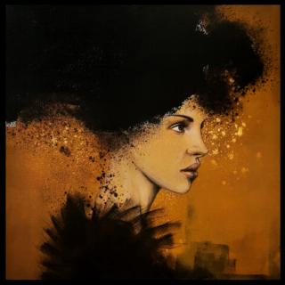 




"W czerni", akryl na pł&oacute;tnie, 80x80cm




