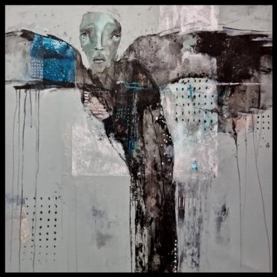 "Ikar",akryl, pastel na pł&oacute;tnie 100x100cm
Obraz otrzymał nagrodę Grand Prix&nbsp; oraz nagrodę Prezesa&nbsp; Zarządu Gł&oacute;wnego ZPAP&nbsp;
 na Międzynarodowym Biennale Obrazu Quadro Art 2023
